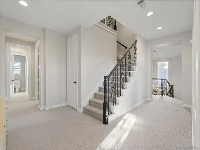 Staircase up to the large bonus area