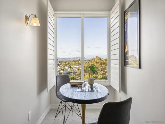 Great views from  the bonus room alcoves
