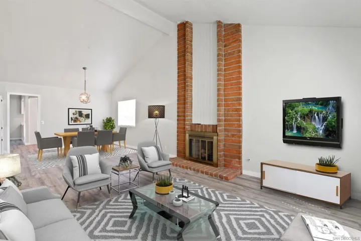 Living/Great Room - Staged