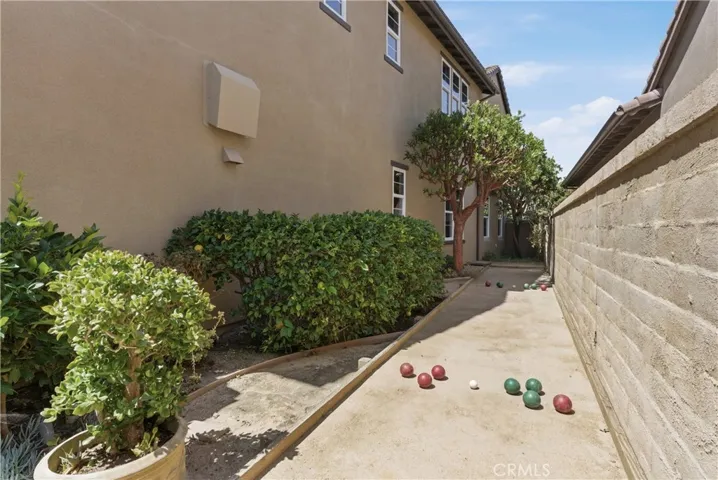 Bocce ball court