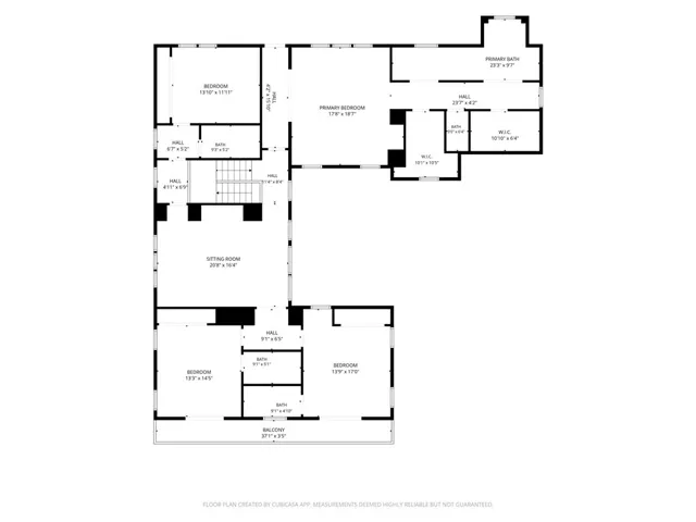 Second Level floor plan