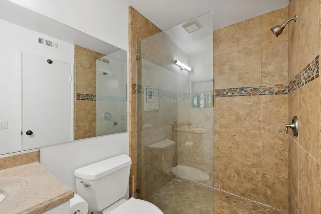 Upgraded Shower in the Master