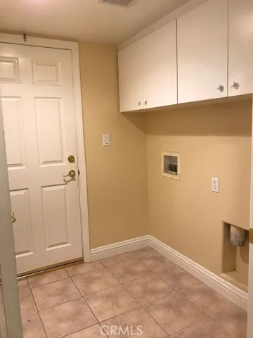 Laundry area