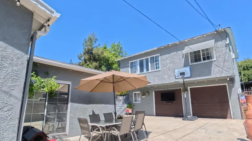 Back of house/patio