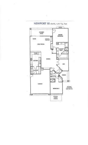 Newport lll - Floor plan