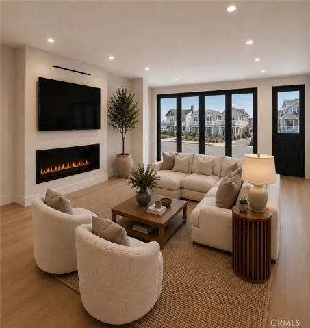 Living room rendering