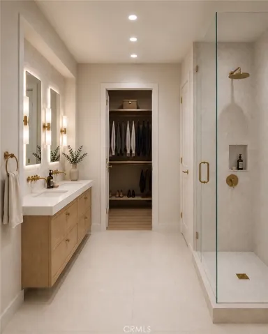 Primary Bathroom rendering