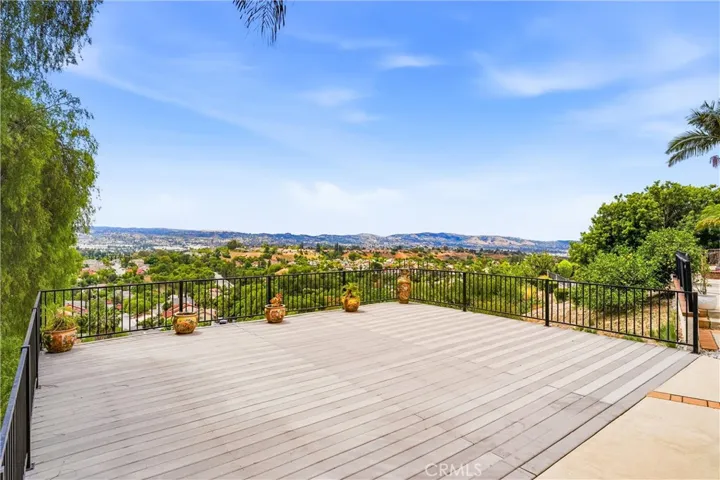 Deck with the view