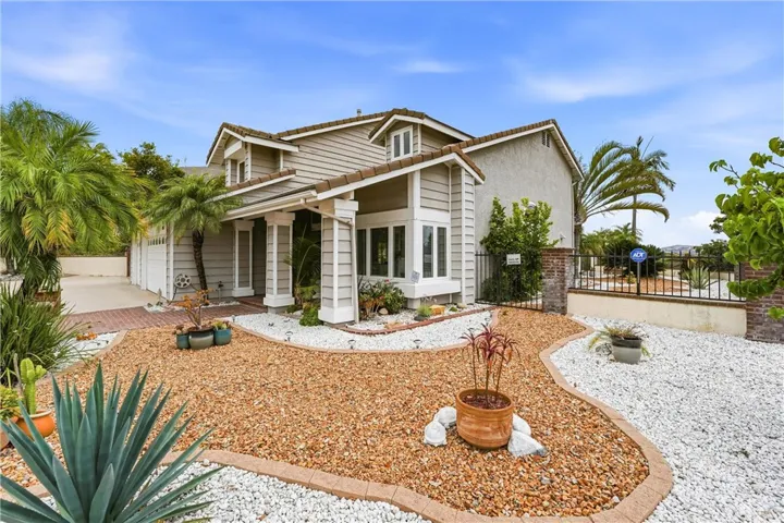 Front Yard With Access to the spacious Sideyard