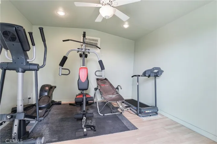Separate Room for Gym in the yard