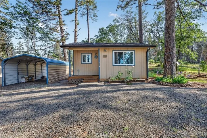 guest house with separate address, parking and drive
