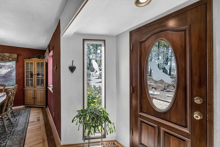 Custom glass door by Wally Zampa