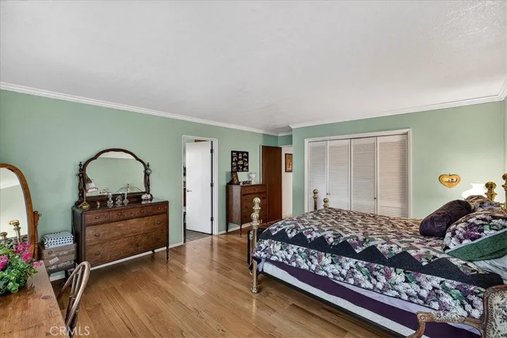 large primary bedroom downstairs