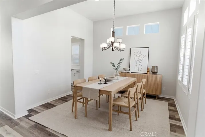 Virtually Staged Formal Dining Option