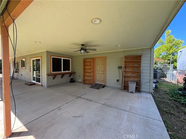 Back patio perfect for entertaining