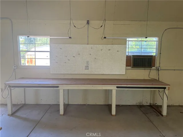 Work bench and tool area