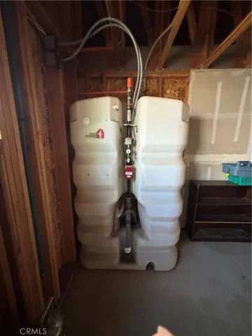 Water storage for home's fire suppression sprinkler system