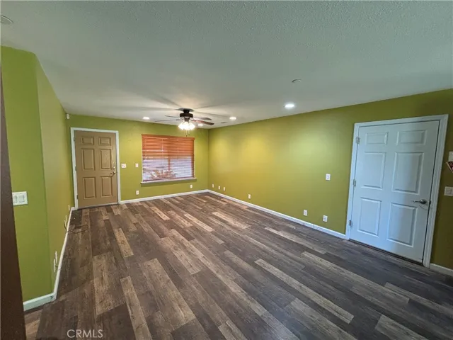 Living room with view of front yard