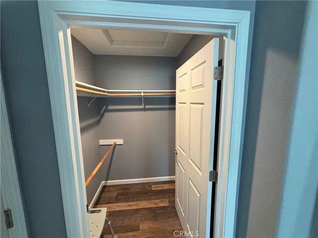 Primary walk in closet