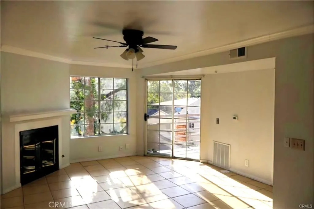 Living Room with View to Patio