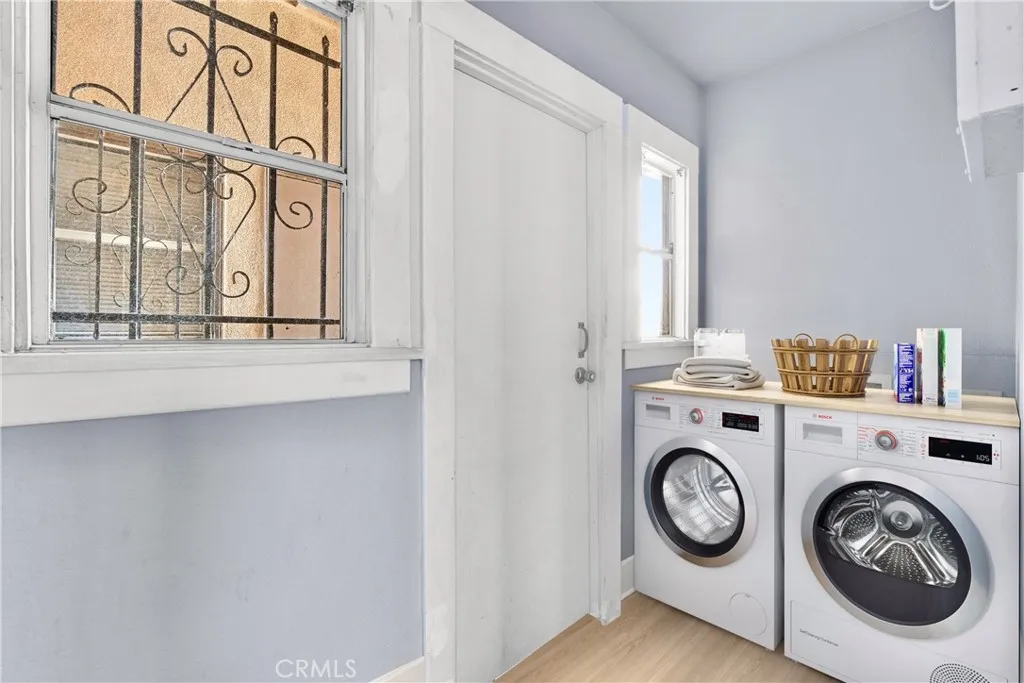 AI altered version of a remodel for the en suite laundry.