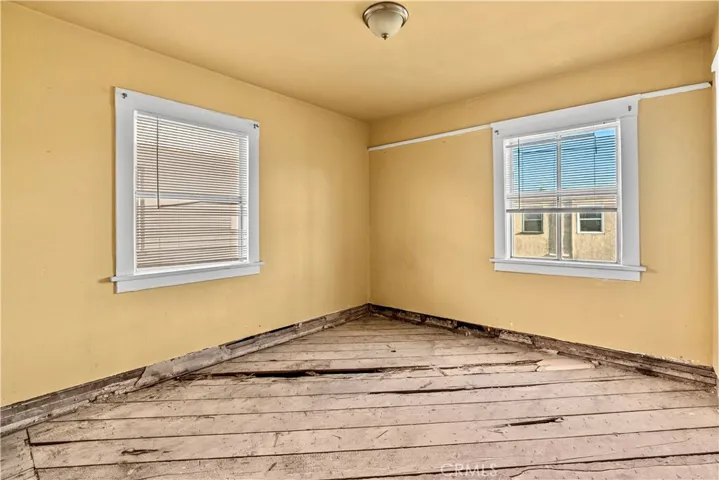Actual Bedroom 2, ready for remodel.