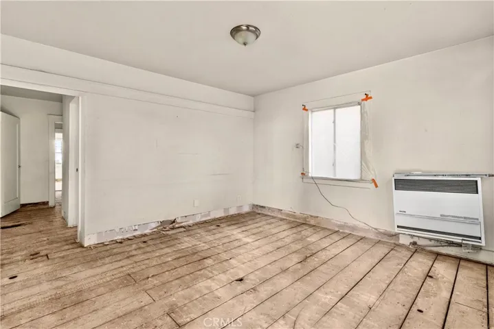 Actual living room ready for remodel.