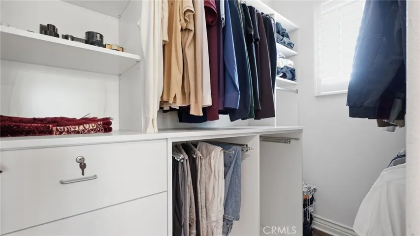 Room 4 walk in closet