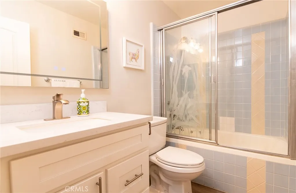 Hallway bathroom