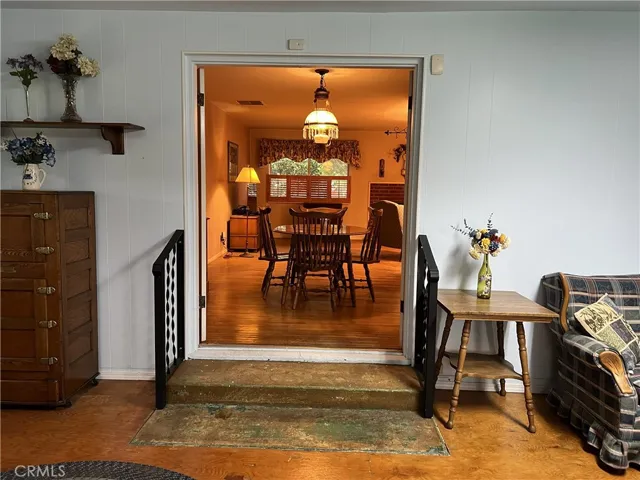 Family Room into Dining Room