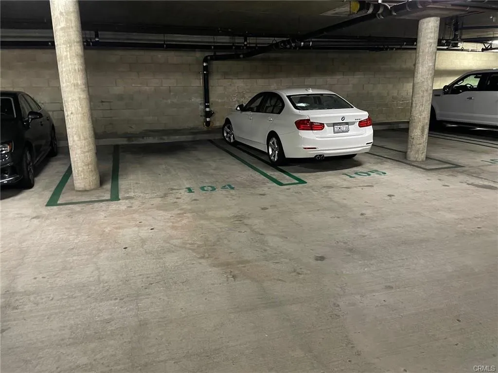 Two assigned parking in first level