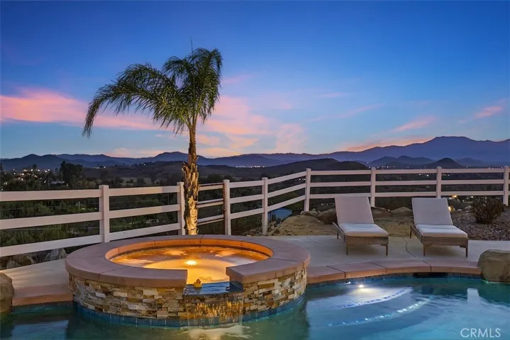 Enjoy the Fourth of July fireworks from your hilltop perch.