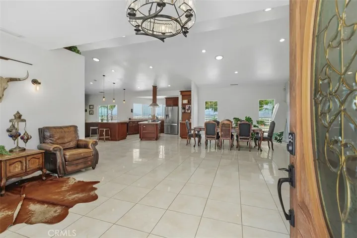 Bright airy open concept design.