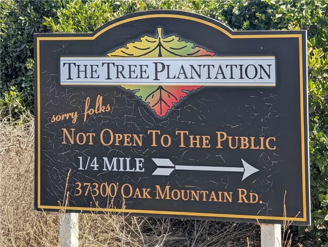 Across Oak Mountain Rd
