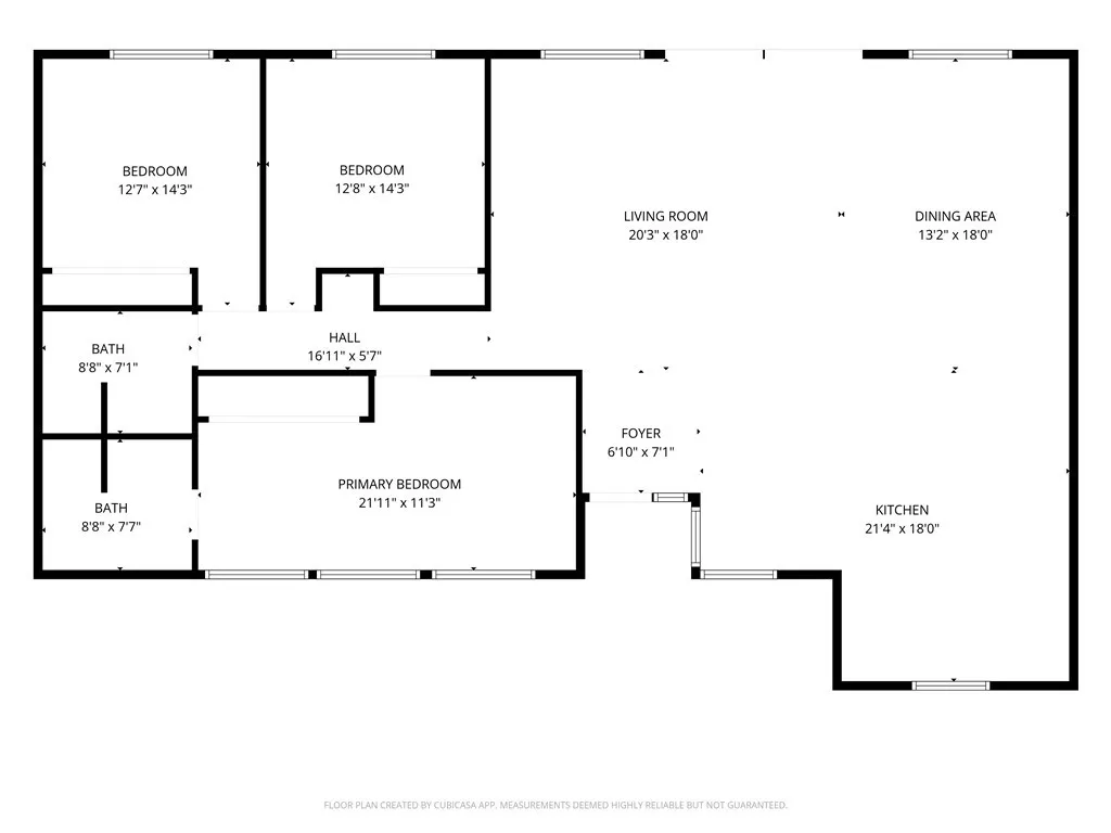 Floorplan with Dimensions