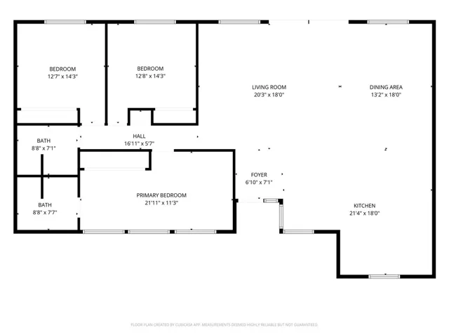 Floorplan with Dimensions