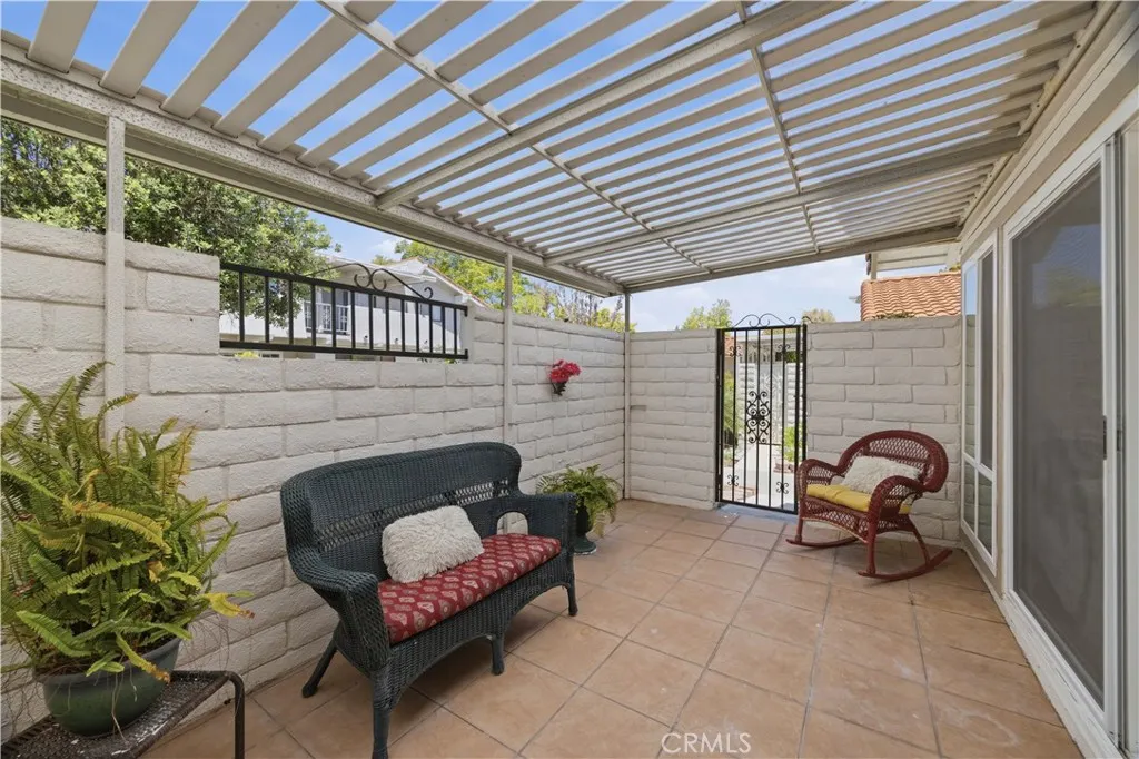 Covered patio adds versatile living space
