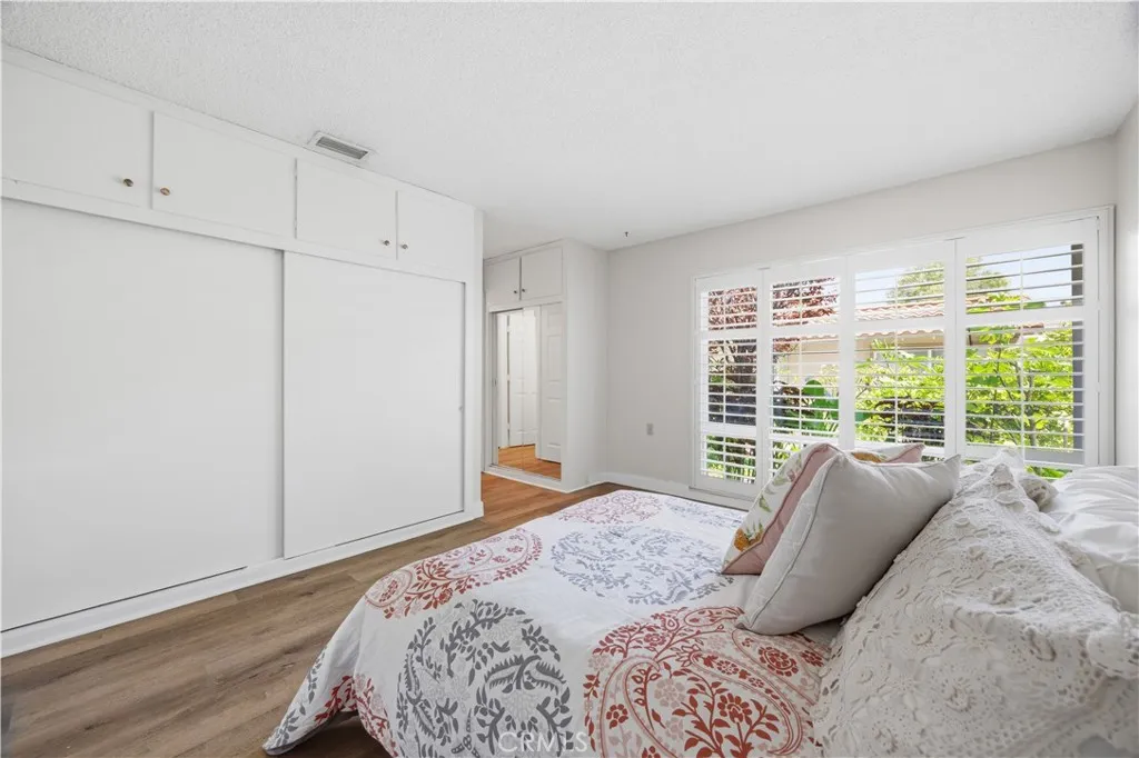 Primary bedroom with peaceful view