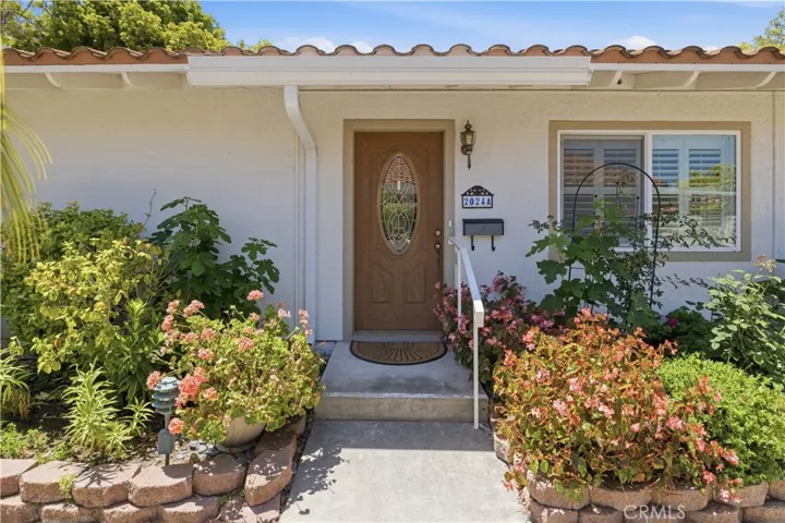 Front entry door