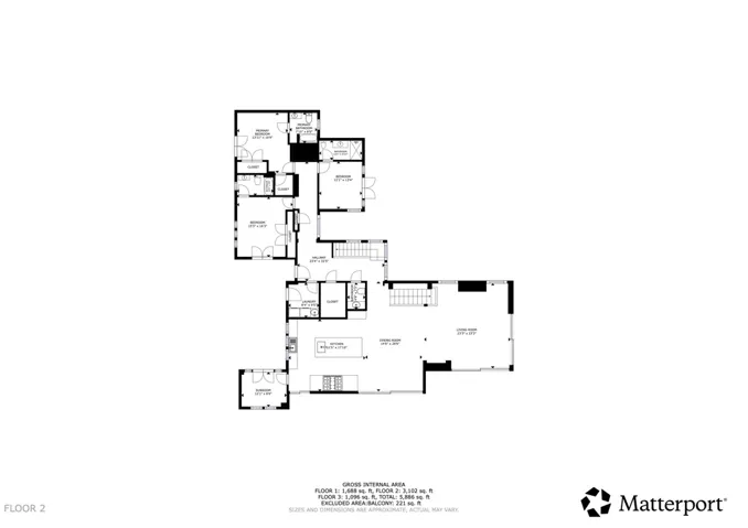 Floorplan floor 2