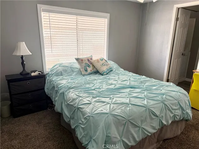 Master bedroom with walk in closet