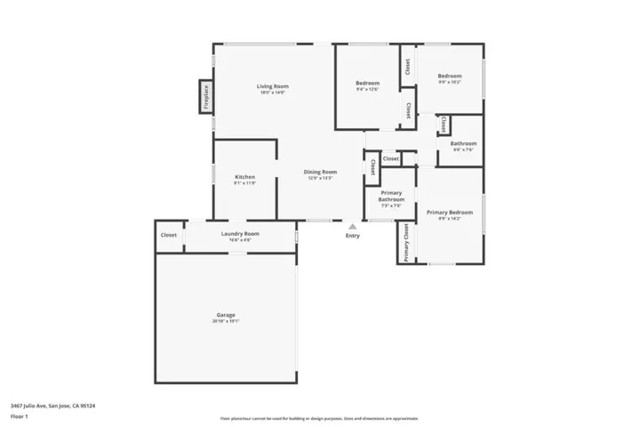3467 Julio Avenue, San Jose, California 95124