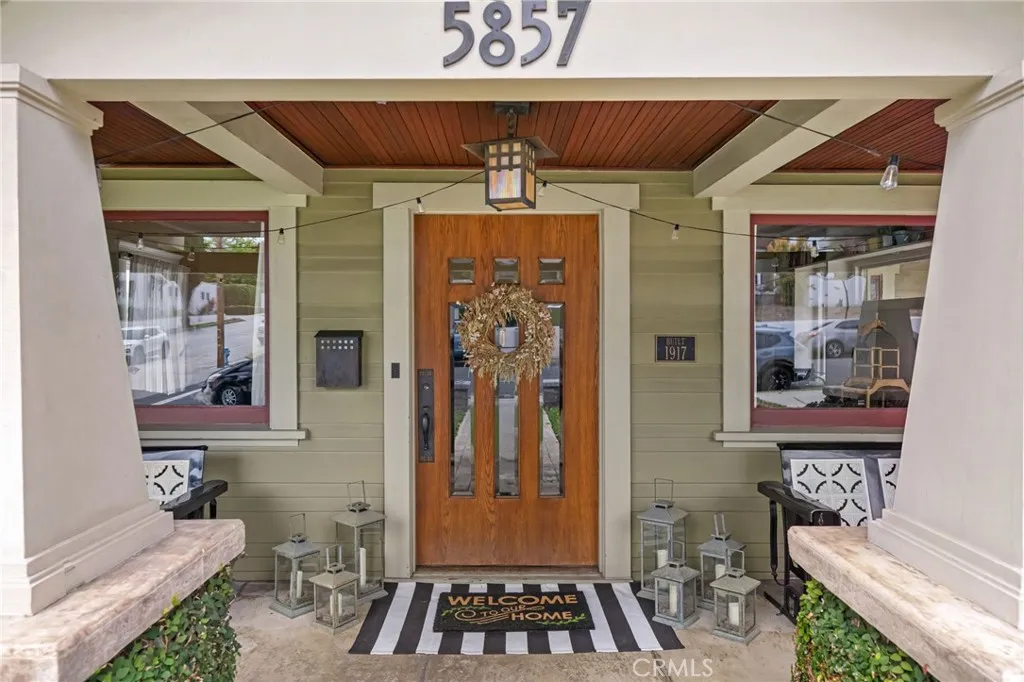Front door that makes you want to know the story inside