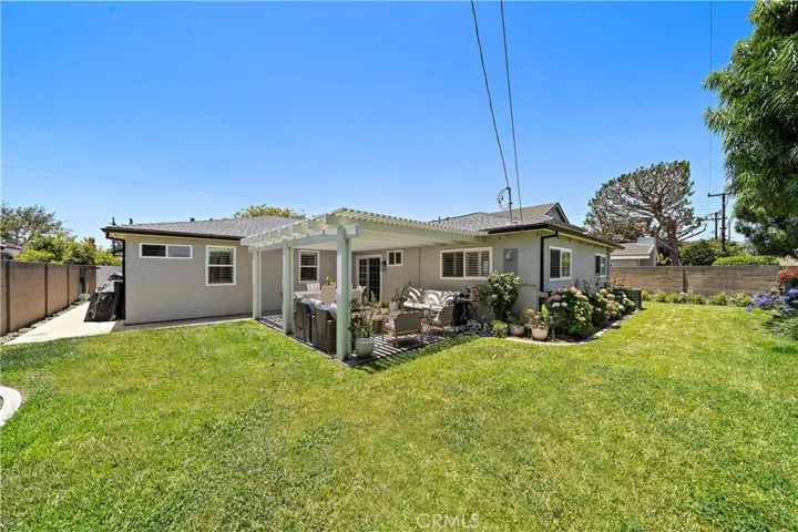 Wrap-around backyard