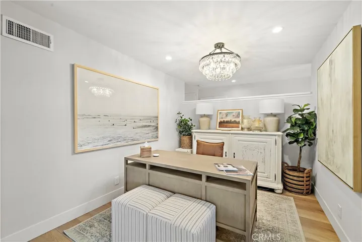 Office or den off formal living room