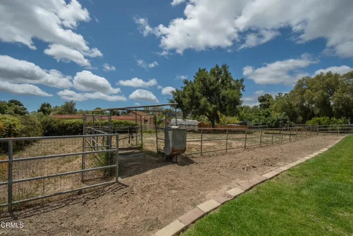 Corral area