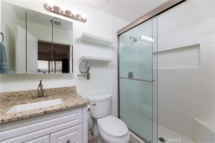Remodeled primary bath