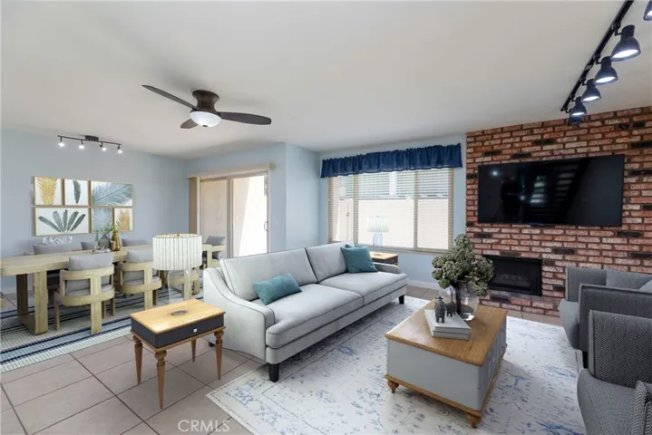 This could be your living room and dining room!