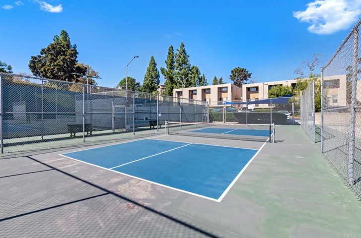 Pickleball court
