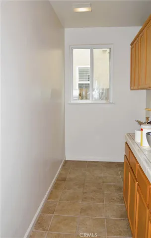 Downstairs laundry room